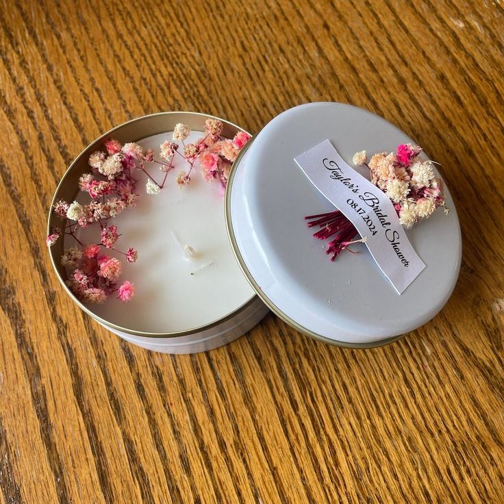 Bloom & Ember – Mini Botanical Candle Tin