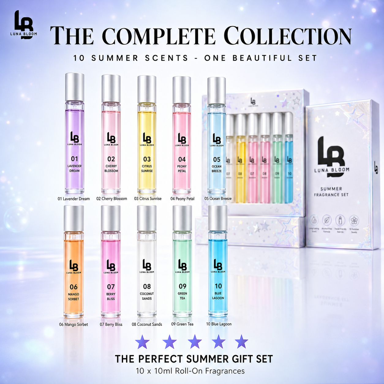 Luna Bloom™ — Summer Fragrance Set