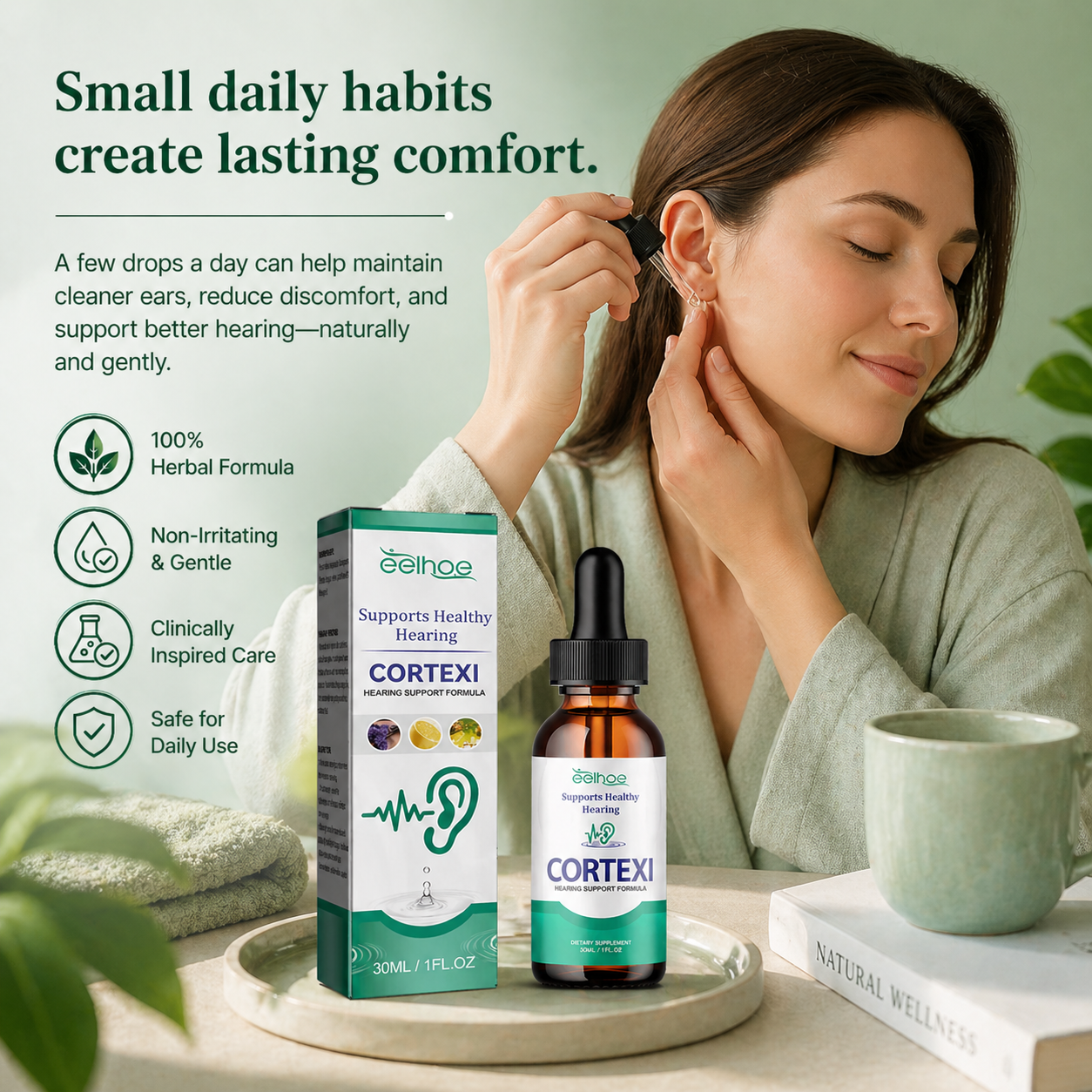 EELHOE™ Hearing Support Ear Drops