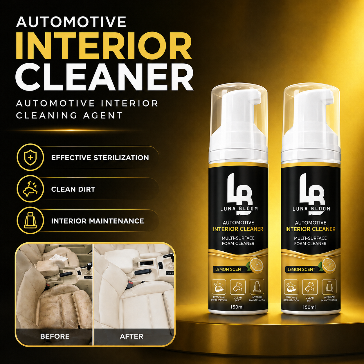 Luna Bloom™ Multi-Surface Foam Cleaner