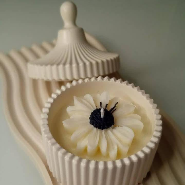 Daisy Deam Jar Candle