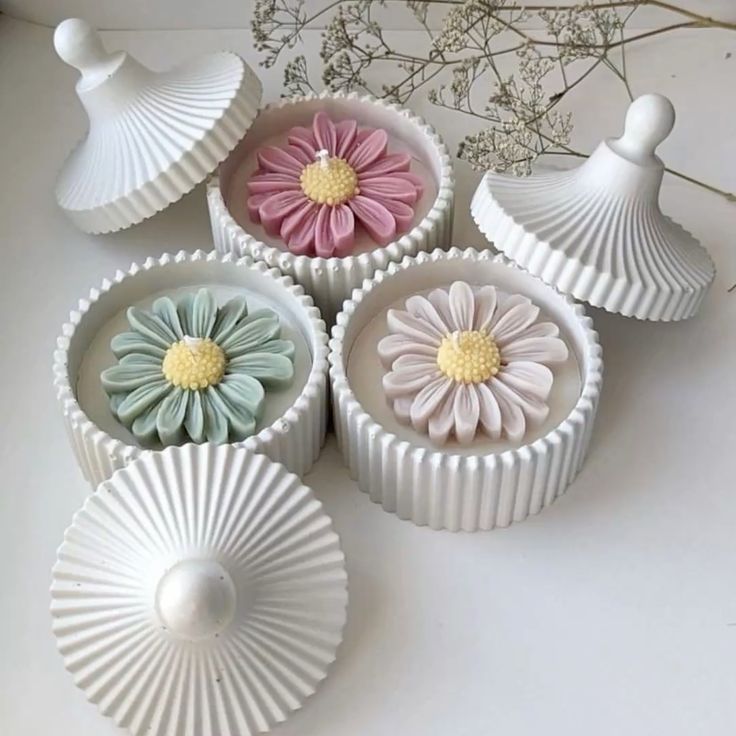 Daisy Deam Jar Candle