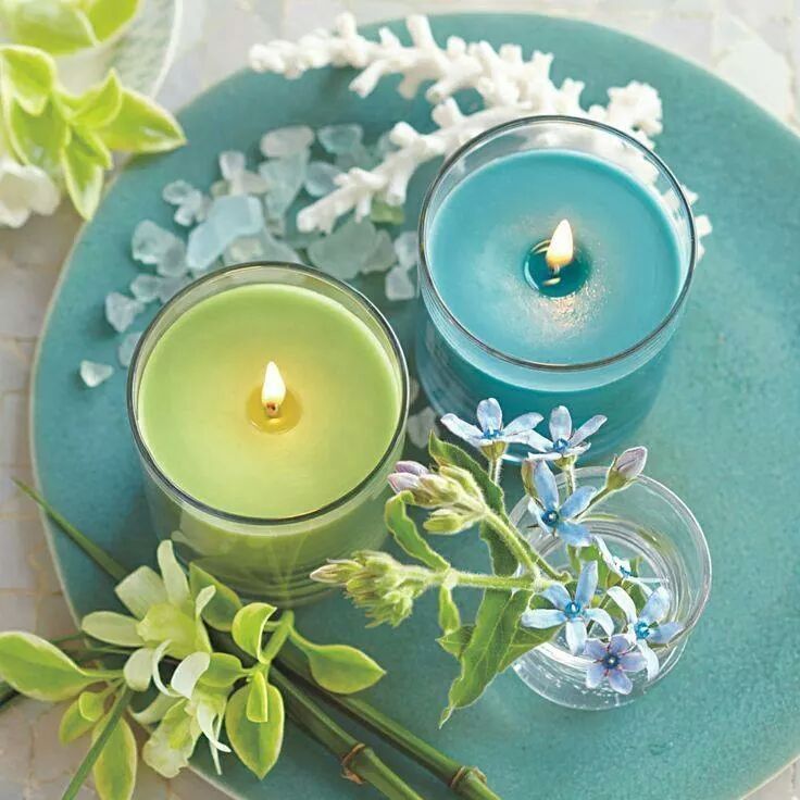 Luna Bloom Scented Shot Glass Candle Collection