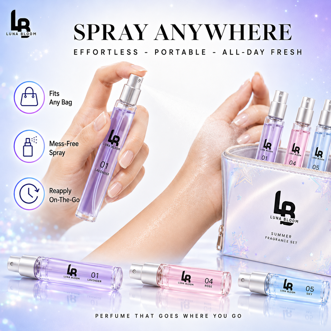 Luna Bloom™ — Summer Fragrance Set