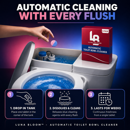 Luna Bloom Automatic Toilet Bowl Cleaner