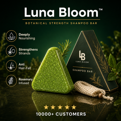 Luna Bloom Botanical Strength Shampoo Bar