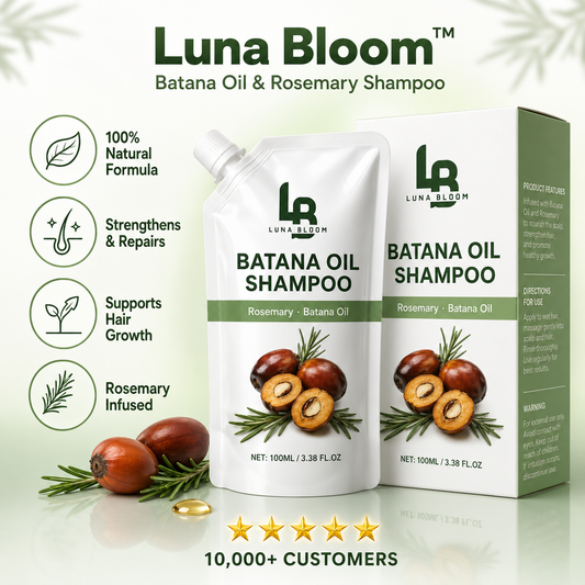 Luna Bloom™  Batana Oil & Rosemary Shampoo
