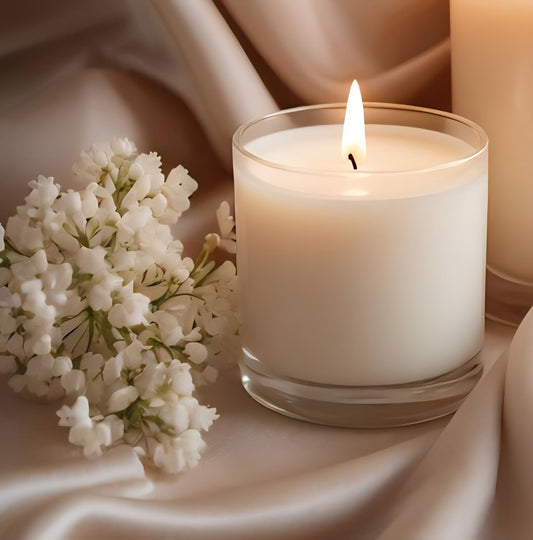Luna Bloom Scented Shot Glass Candle Collection
