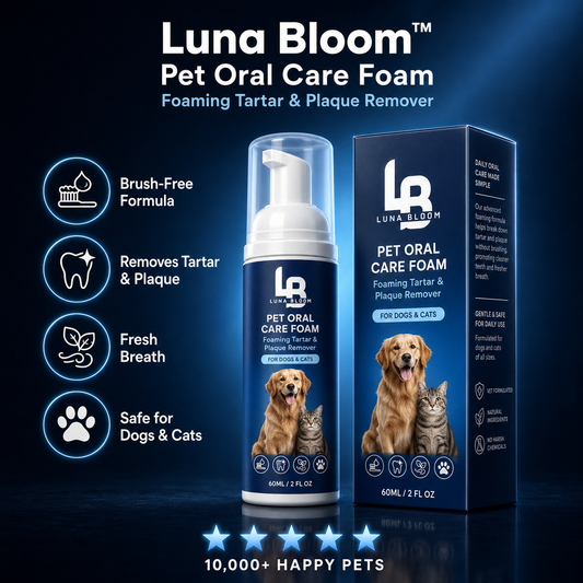 Luna Bloom™ Pet Oral Care Foam