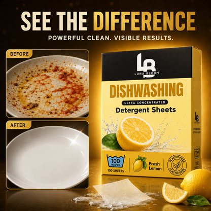 Luna Bloom™ Dishwashing Detergent Sheets