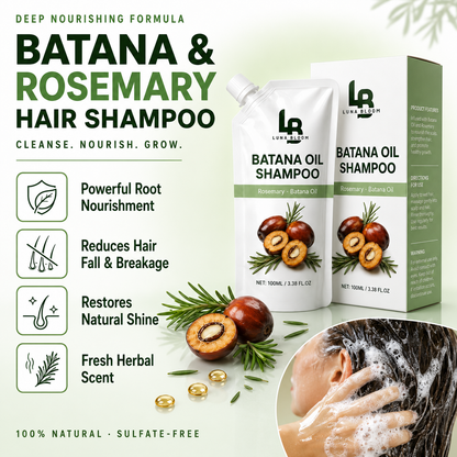 Luna Bloom™  Batana Oil & Rosemary Shampoo