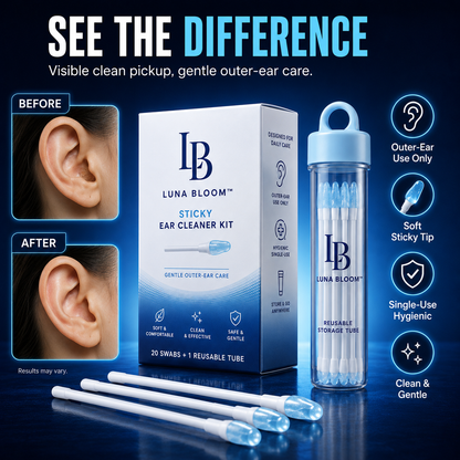 Luna Bloom Sticky Ear Cleaner Kit
