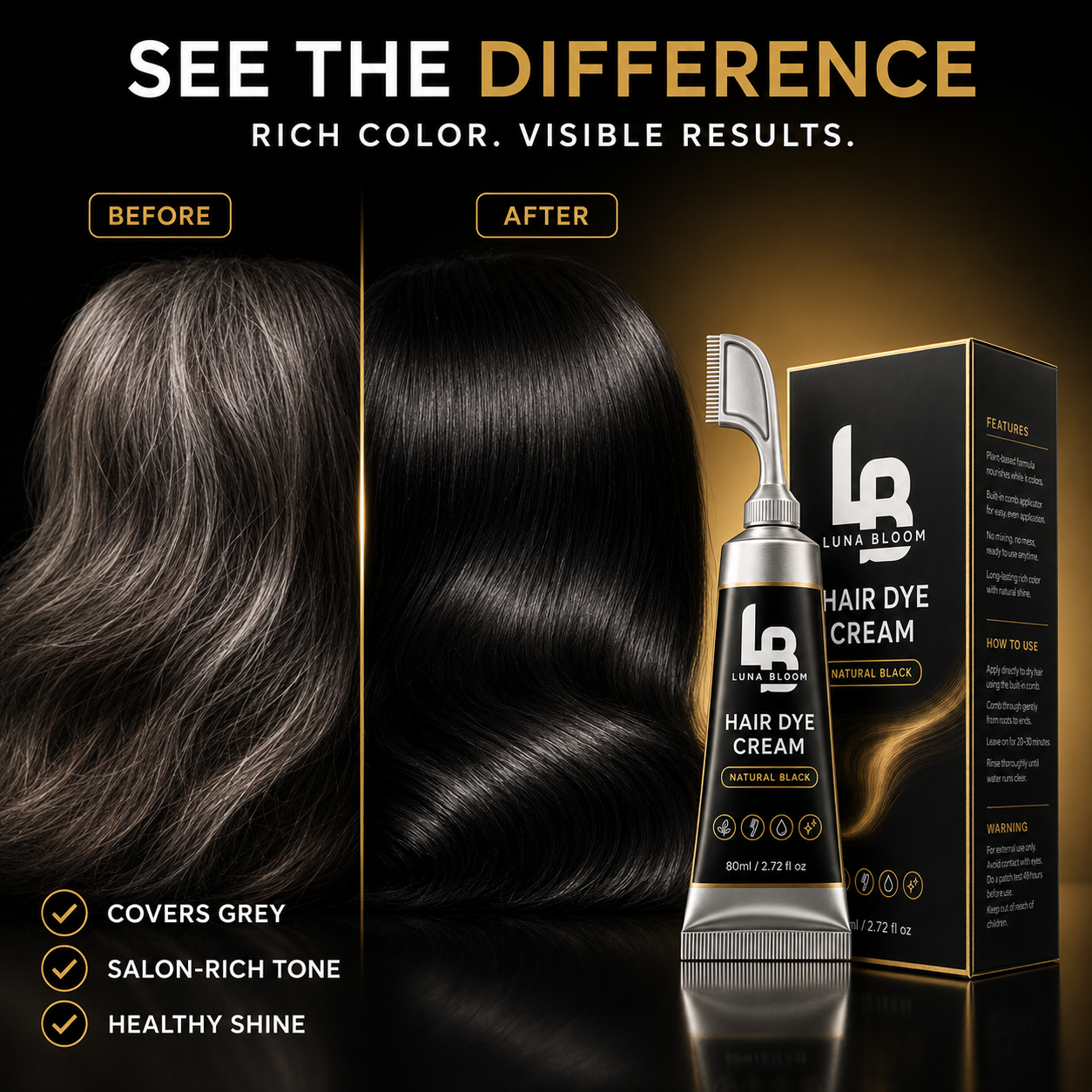 Luna Bloom Hair Dye Cream