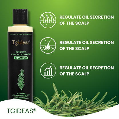 Tgideas® - Rosemary Hydrolyzed Keratin Shampoo