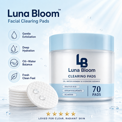 Luna Bloom Facial Clearing Pads