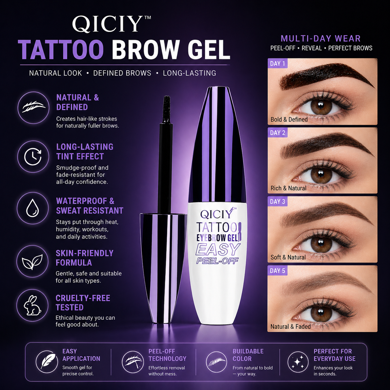 QICIY™ Tattoo Eyebrow Gel
