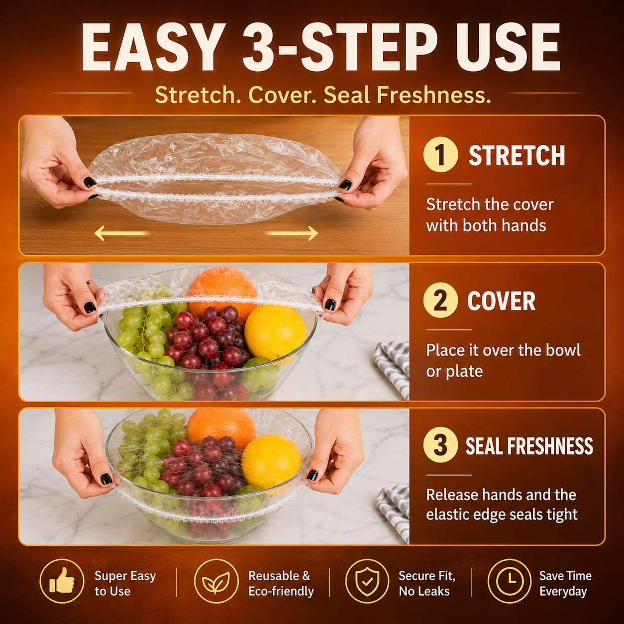 Luna Bloom™ Food Stretch Covers