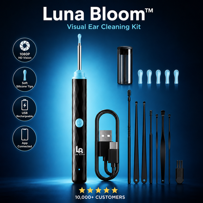 Luna Bloom™ Visual Ear Cleaning Kit
