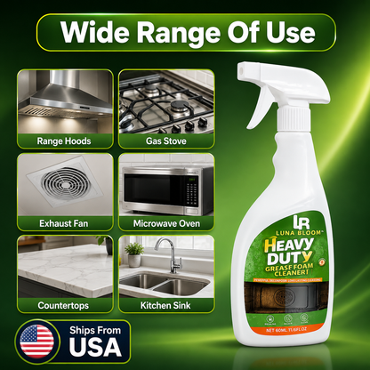 Luna Bloom™ Heavy Duty Grease Foam Cleaner