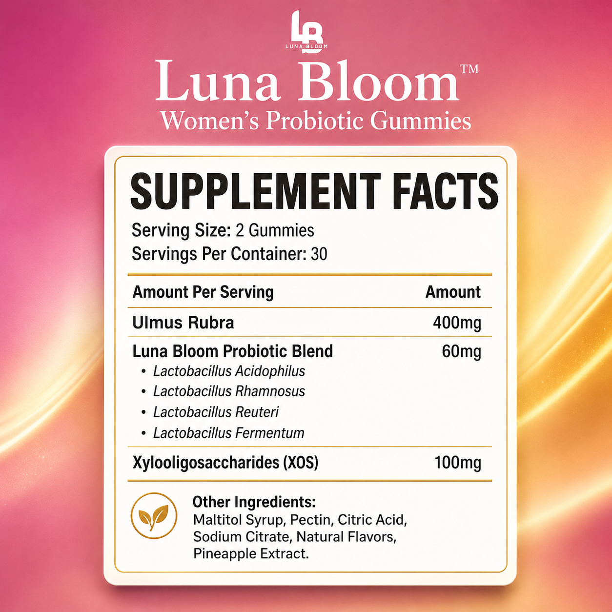 Luna Bloom™ Feminine Probiotic Gummies