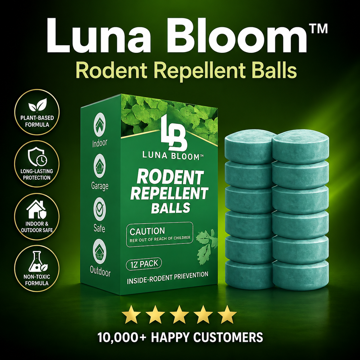 Luna Bloom™ Rodent Repellent Balls