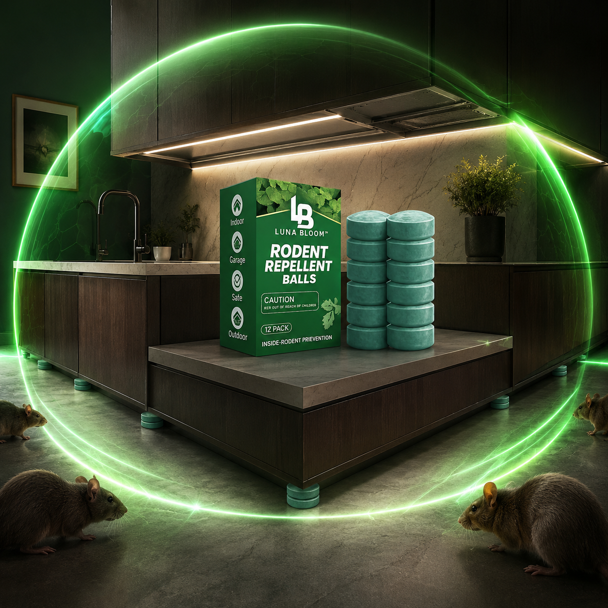 Luna Bloom™ Rodent Repellent Balls