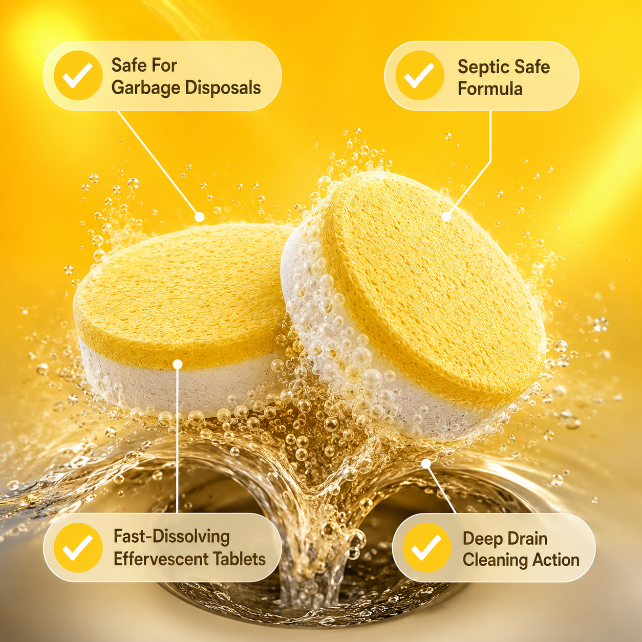 Luna Bloom™ Drain Fresh Cleaner Tablets