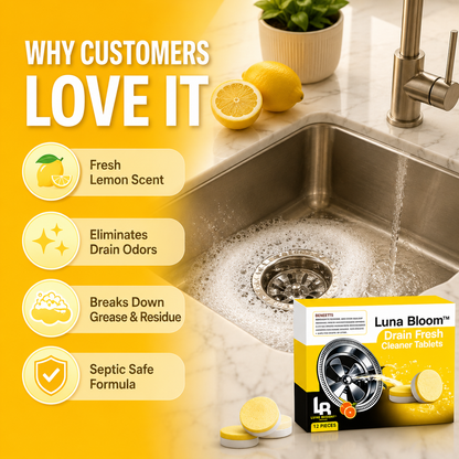 Luna Bloom™ Drain Fresh Cleaner Tablets