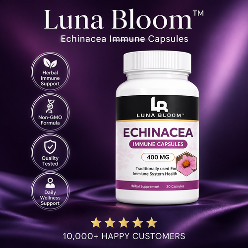 Luna Bloom™ Echinacea Immune Capsules