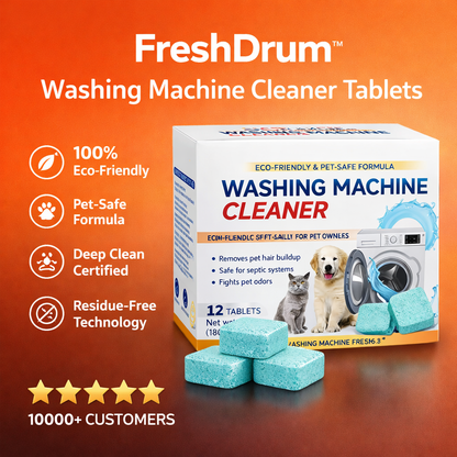FreshDrum™ Washing Machine Cleaner
