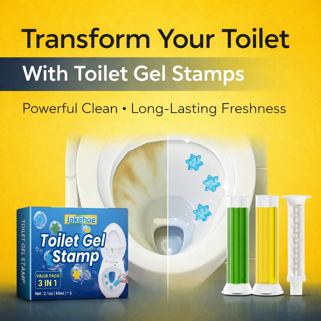 AquaFreshDrop™ Toilet Gel Cleaner Stamps