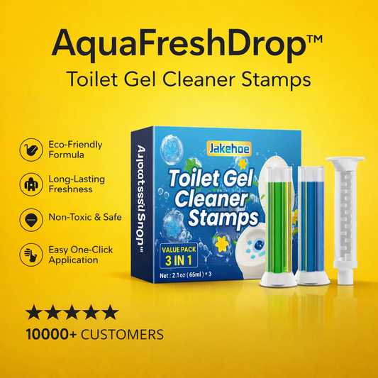 AquaFreshDrop™ Toilet Gel Cleaner Stamps