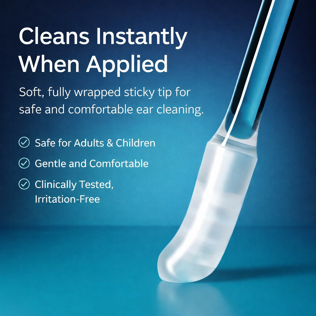 CleanEase™ Sticky Ear Cleaner Kit