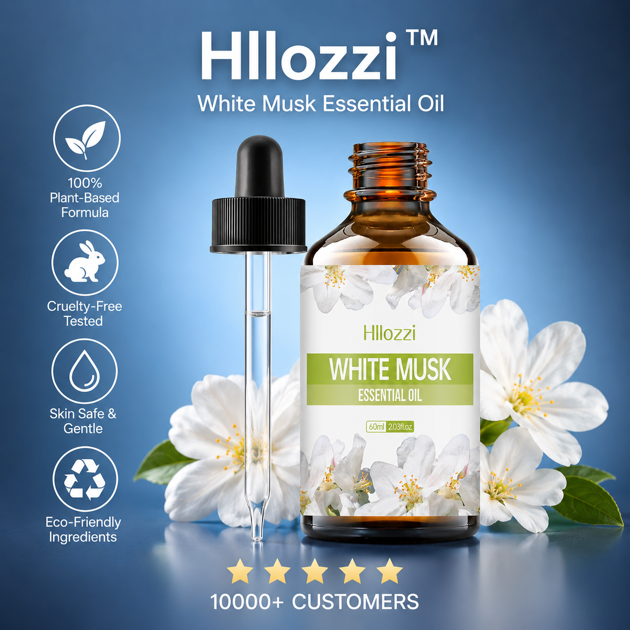 Hllozzi™ White Musk Essential Oil