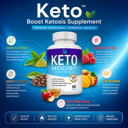 Keto™ Boost Ketosis Supplement