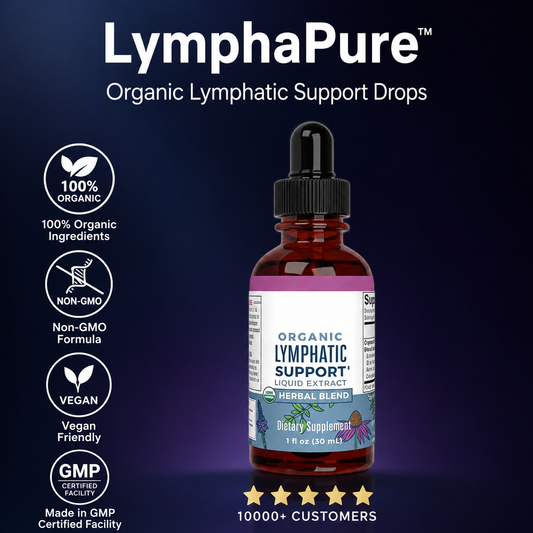 LymphaPure™ Organic Lymphatic Support Drops