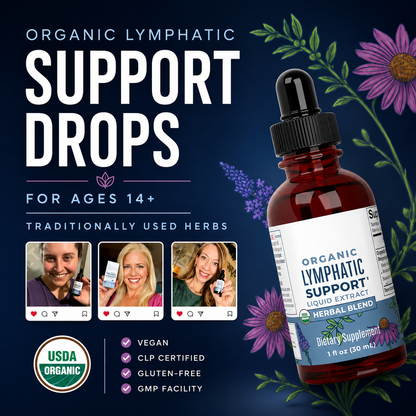 LymphaPure™ Organic Lymphatic Support Drops