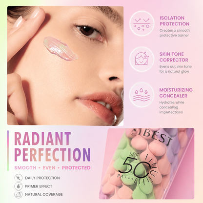 Qibest™ Three Tone Concealer Cream