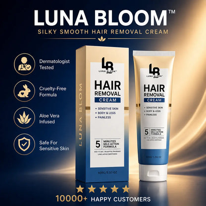 LunaBloom™ Silky Smooth Hair Removal Cream