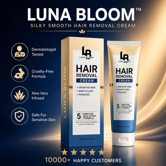 LunaBloom™ Silky Smooth Hair Removal Cream