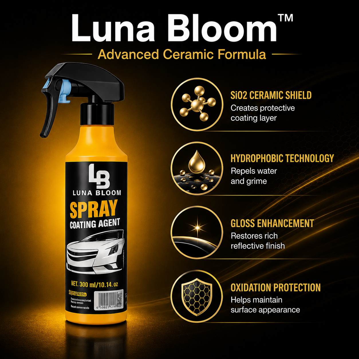 Luna Bloom™ Car Coating Spray
