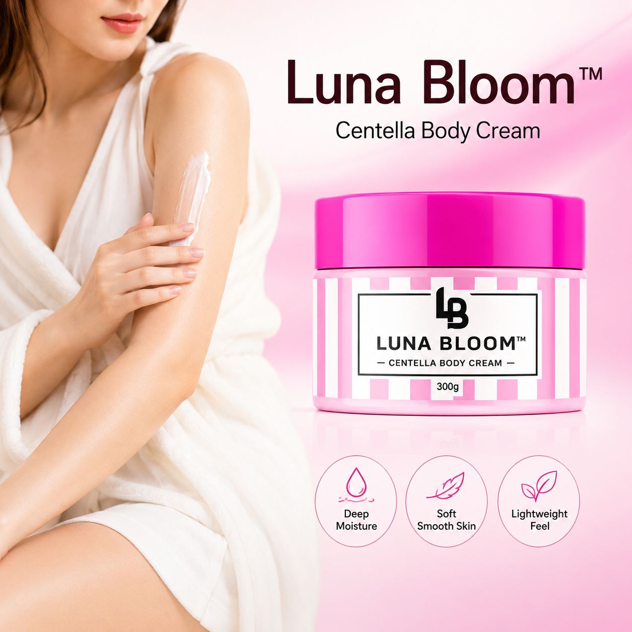 Luna Bloom™ Centella Body Cream