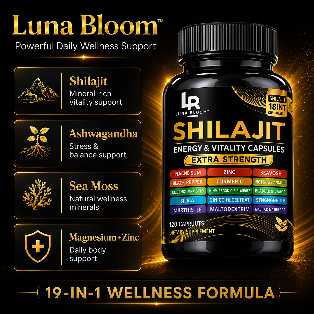 Luna Bloom™ Energy & Vitality Capsules