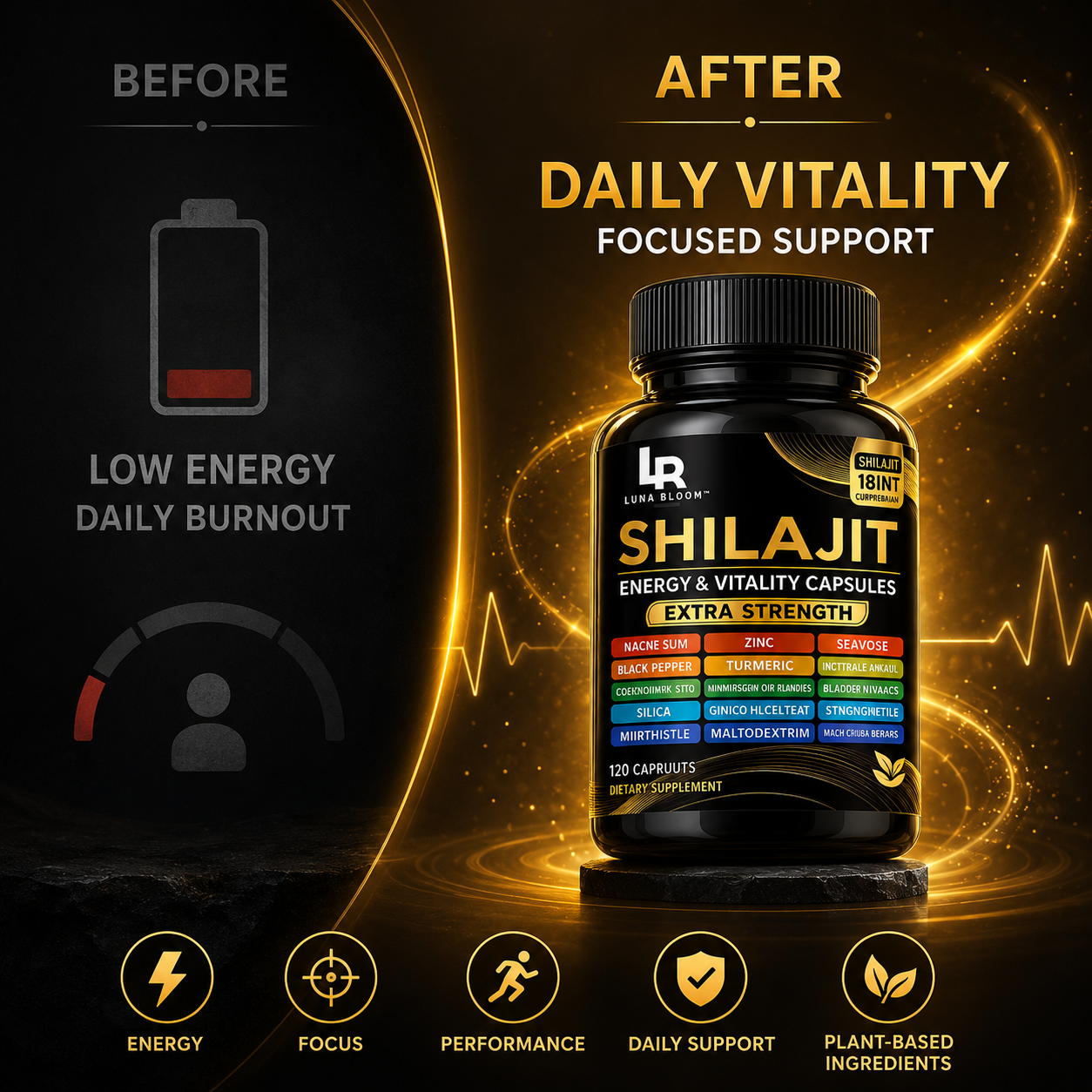 Luna Bloom™ Energy & Vitality Capsules