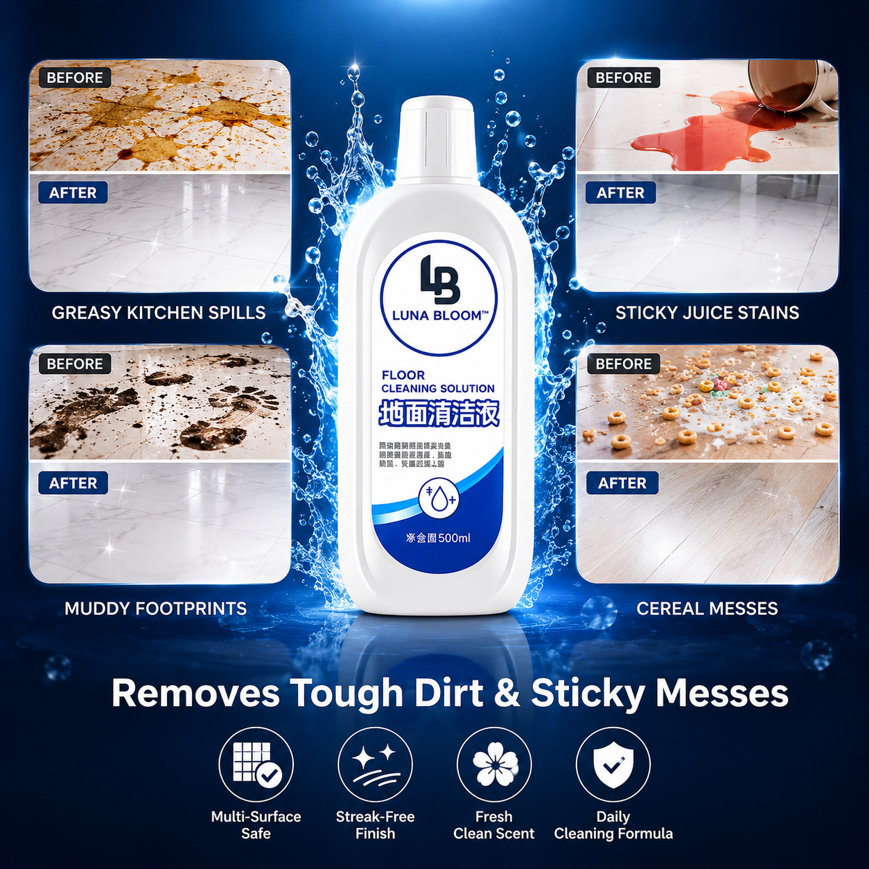 Luna Bloom™ Floor Cleaning Solution