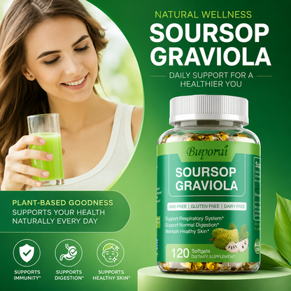 Buporai™  Soursop Graviola Softgels