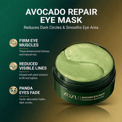 AvoLuxe™ Avocado & Gold Eye Patches