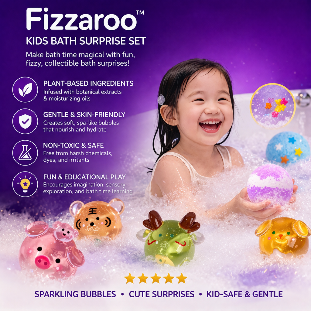 Fizzaroo™ – Kids Bath Surprise Set