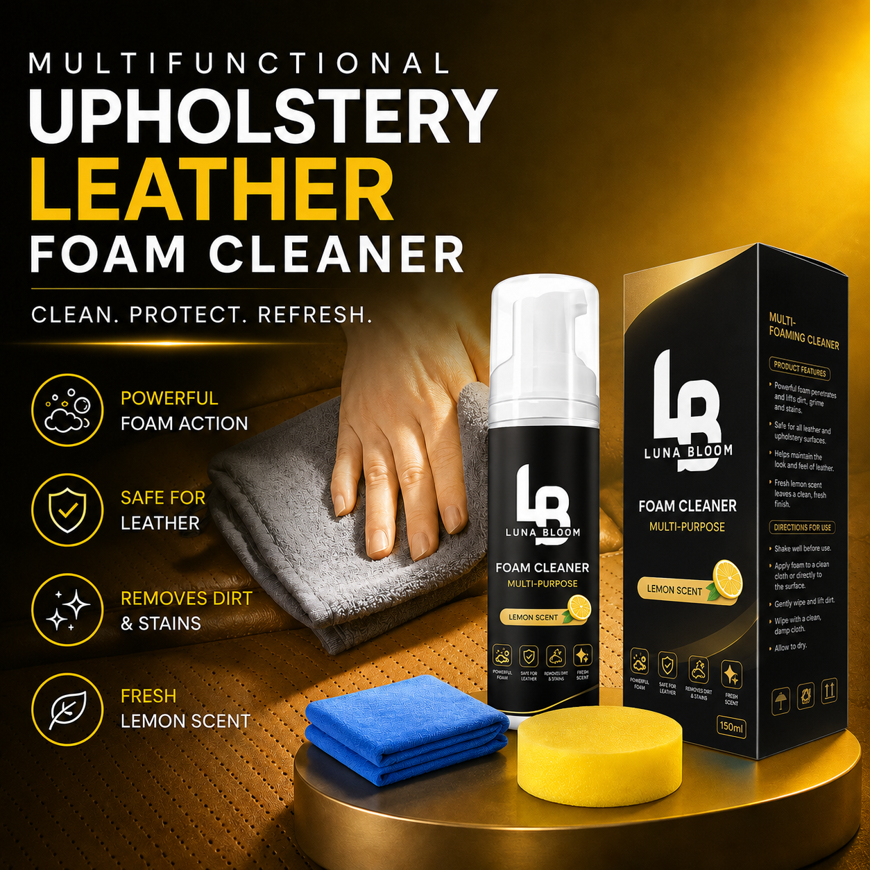 Luna Bloom™ Multi-Surface Foam Cleaner
