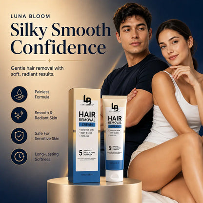 LunaBloom™ Silky Smooth Hair Removal Cream